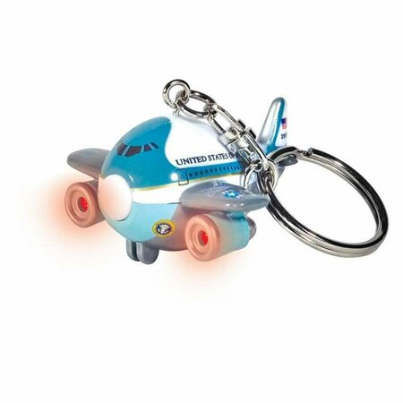 DARON WORLDWIDE TRADING Air Force One Keychain with Light and Sound TT84727